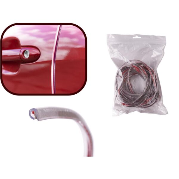 Banda de protectie muchii caroserie, culoare Transparent, lungime 5m - imagine 4