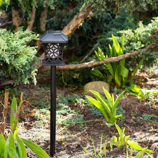 Lampa solara de exterior "COMBO" cu 12 LED-uri cu posibilitate de montaj la sol sau pe perete - imagine 2