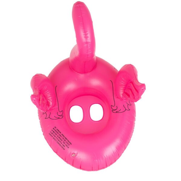 Saltea gonflabila (colac) pentru copii model Flamingo, dimensiune 66 x 47 cm - imagine 2
