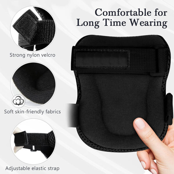 Set pentru copii, 6 x protectii pentru genunchi, coate si incheieturi (bicicleta, role, skateboard, patine) - imagine 10
