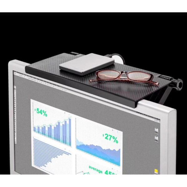 Etajera TV / Monitor din ABS, reglabila, dimensiune 33 x 16.5 cm - imagine 4