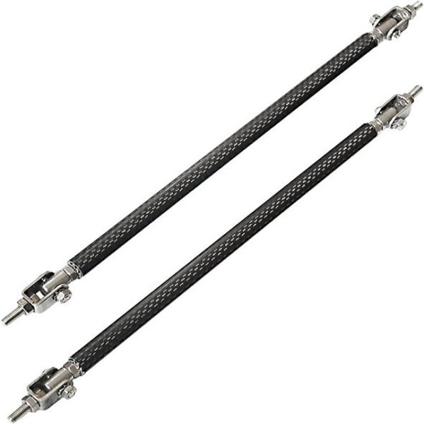 Set 2 Tije din Aluminiu reglabile pentru Consolidare Spoiler, lungime 10cm, IMITATIE CARBON - imagine 4