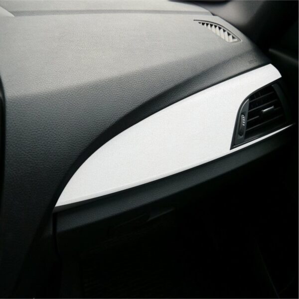Folie Auto Colantare Trimuri, Model Piele Alba, 100 x 45cm - imagine 2
