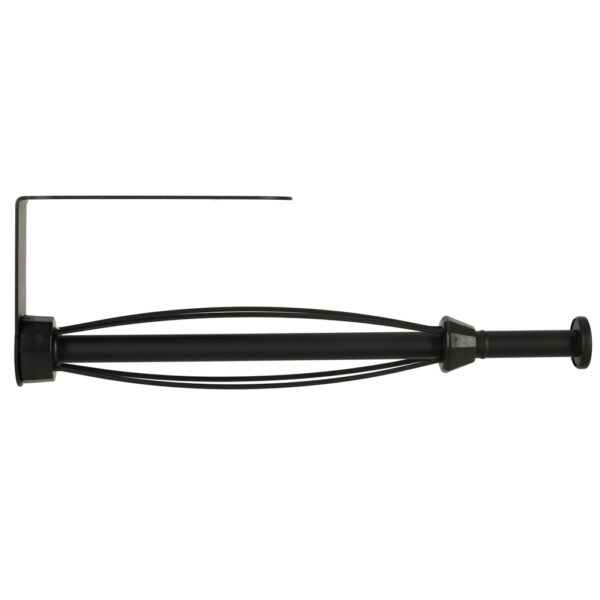 Suport rola prosop de bucatarie, culoare neagra - imagine 4