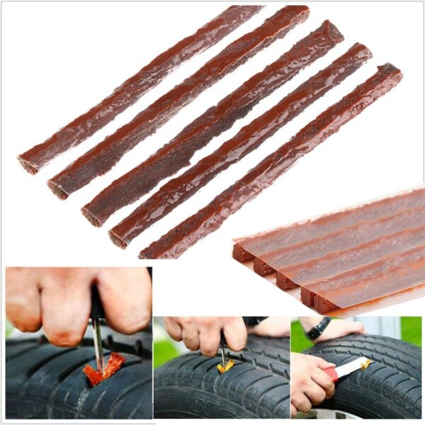 Set 50 snururi vulcanizare, dimensiune 6mm x 100mm - imagine 2