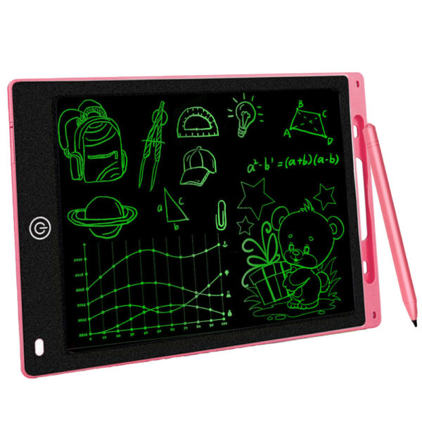 Tableta grafica de 10" pentru copii, culoare Roz, AVX-WT-RYMT-8.502-PINK - imagine 3