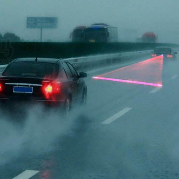 Proiector de ceata cu Raza Laser Anti-Accident, alimentare 12V, culoare rosie, pentru vehicule Off-Road, ATV, SSV - imagine 3