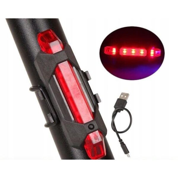 Vitezometru Digital cu lampa Fata + Spate + Claxon cu 6 sunete, waterproof, pentru bicicleta, model AVX-WT-CBL-1X - imagine 3