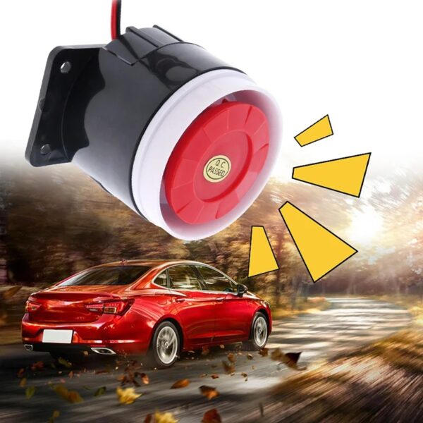 Sirena mers inapoi pentru autoturisme sau camioane, tensiune 12V-24V, nivel zgomot 105db (sirena marsarier) - imagine 2