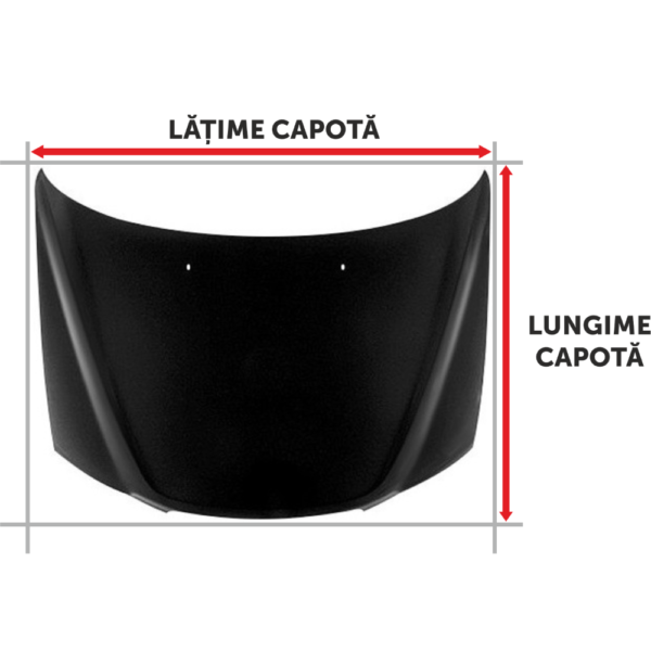 Folie Capota Auto "Hood Art" rezistenta la exterior, marime S (150 x 110cm) - Cod: AVX-CAPOTA-006S - imagine 6