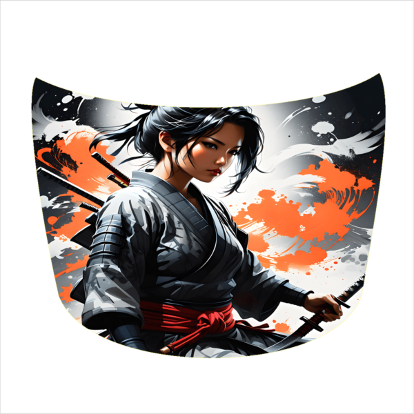 Folie Capota Auto "Hood Art" rezistenta la exterior, marime S (150 x 110cm) - Cod: AVX-CAPOTA-005S - imagine 3
