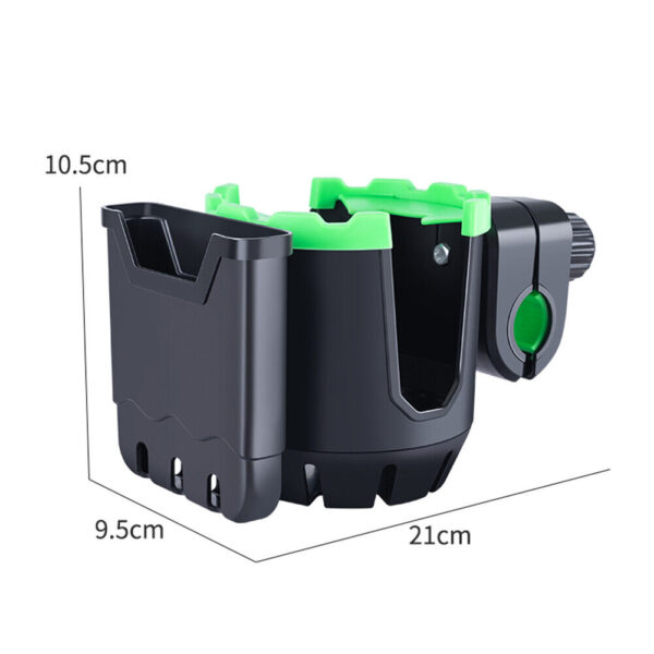 Suport 2-IN-1 pentru telefon si sticla de apa, montaj pe motocicleta, bicicleta, scuter, trotineta, carucior bebelus - imagine 5