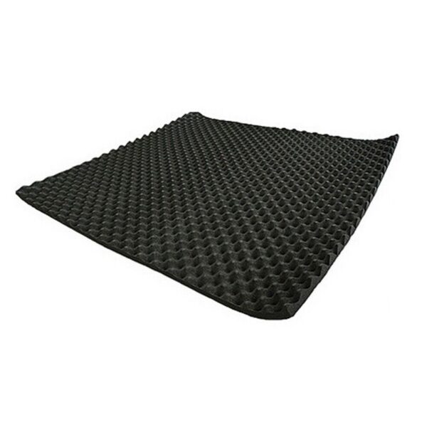 Material insonorizant auto adeziv reliefat, dimensiune 80cm x 50cm x 15mm, culoare Neagra - imagine 3