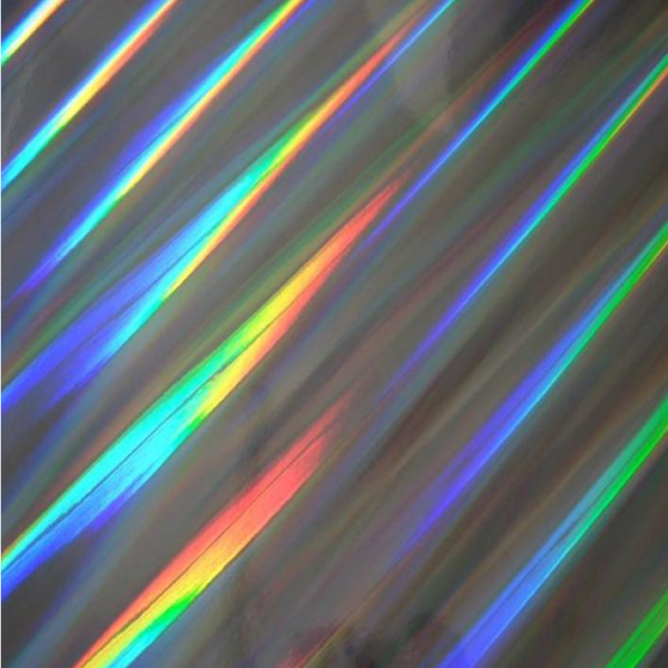 Folie HOLOGRAFICA pentru colantare elemente auto, 200g/mp, printabila Pigment, Laser, Solvent, UV (3m x 60cm) - imagine 2