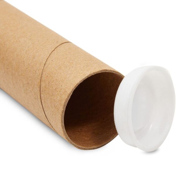 Tub din carton pentru protectie la transport folii si printuri, lungime 130 cm, diametru Ø76mm, grosime perete 4mm - imagine 4