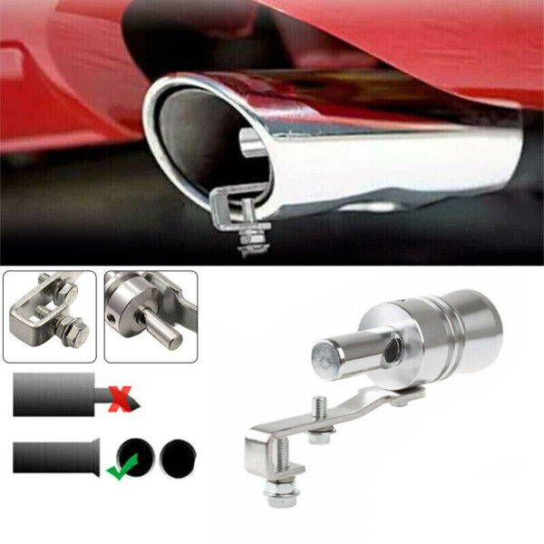 Fluier din aluminiu pentru toba marime XL, compatibil cu motoare peste 2400 cc - imagine 2
